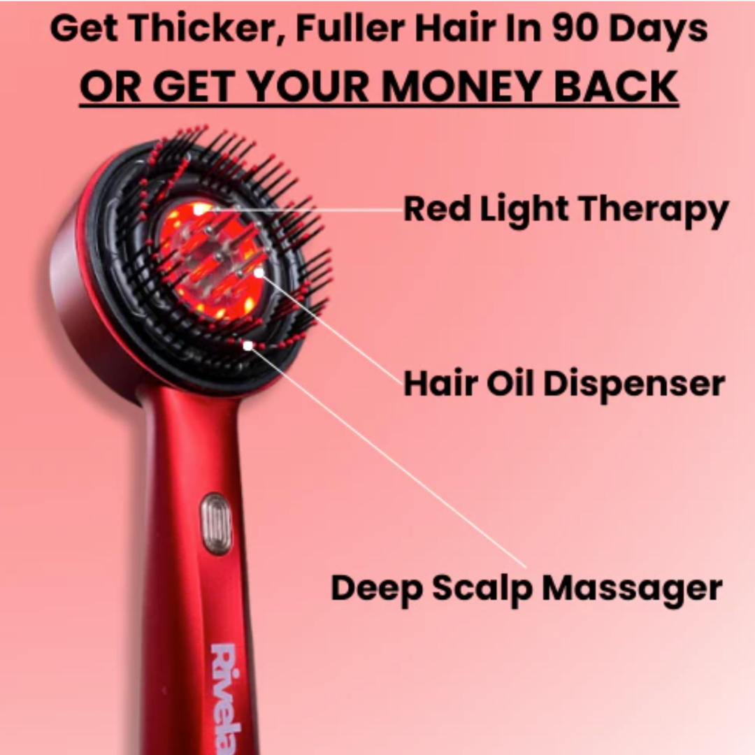 VibeGrow Electric Scalp Massager & Hair Growth Comb